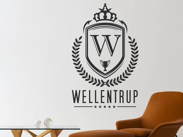 Wandtattoo Wellentrup Wappen