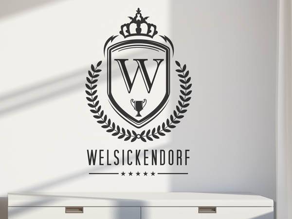 Wandtattoo Welsickendorf Wappen