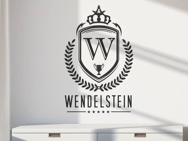Wandtattoo Wendelstein Wappen