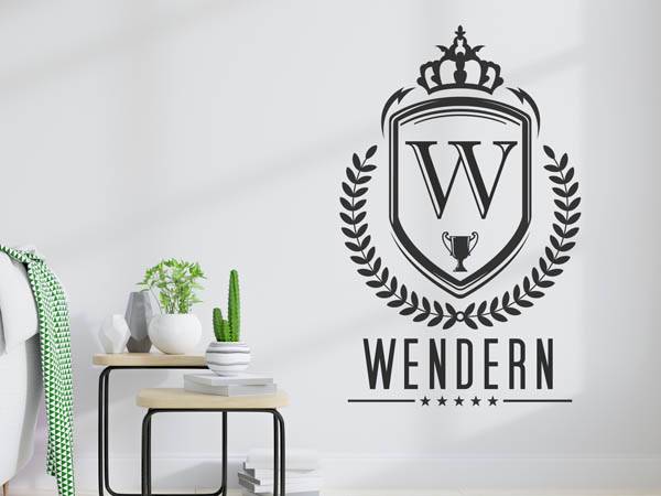 Wandtattoo Wendern Wappen