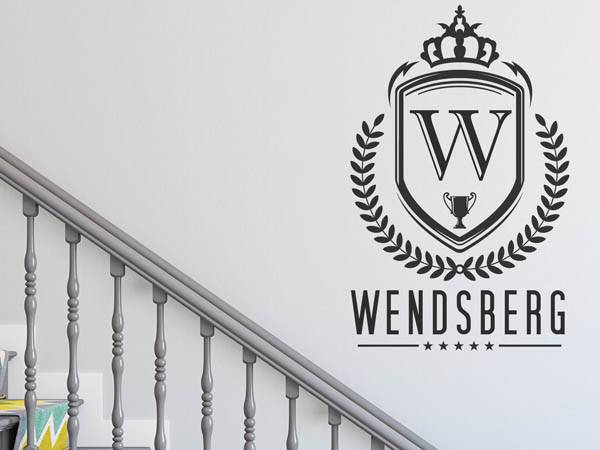 Wandtattoo Wendsberg Wappen