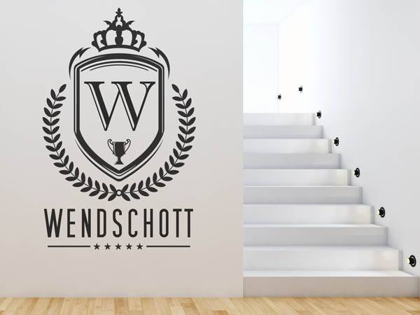 Wandtattoo Wendschott Wappen