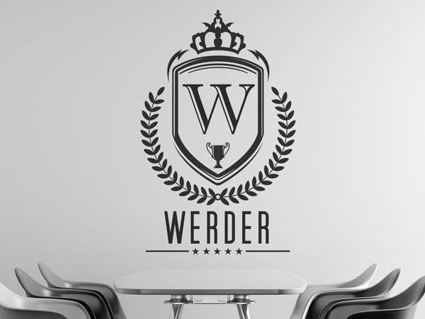 Wandtattoo Werder Wappen