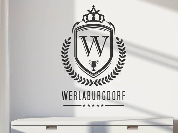 Wandtattoo Werlaburgdorf Wappen