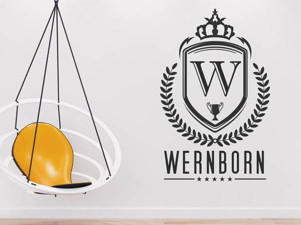 Wandtattoo Wernborn Wappen