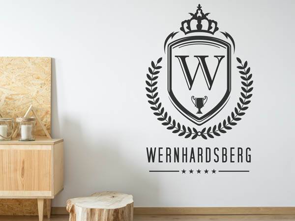 Wandtattoo Wernhardsberg Wappen