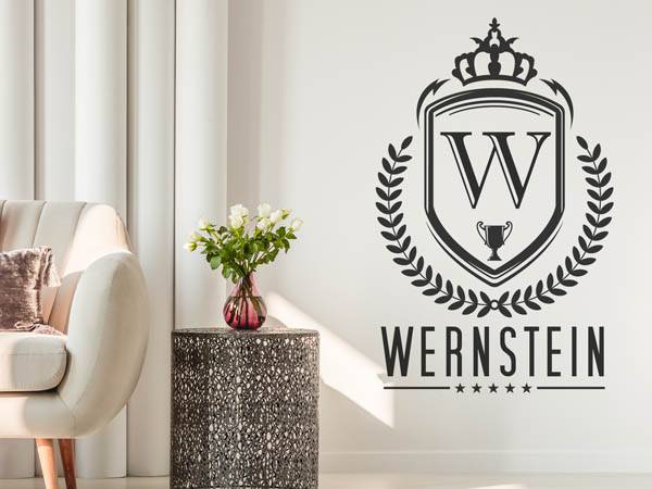 Wandtattoo Wernstein Wappen