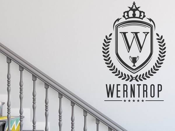 Wandtattoo Werntrop Wappen