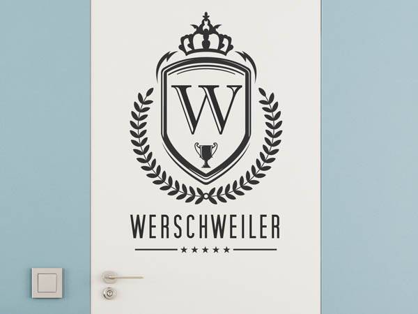 Wandtattoo Werschweiler Wappen