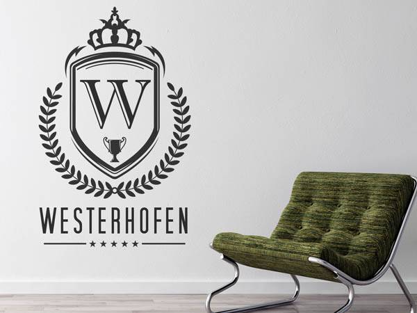Wandtattoo Westerhofen Wappen