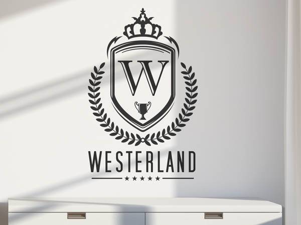 Wandtattoo Westerland Wappen
