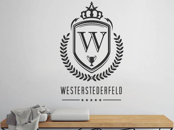 Wandtattoo Westerstederfeld Wappen