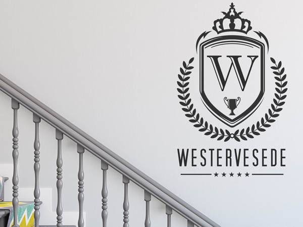 Wandtattoo Westervesede Wappen