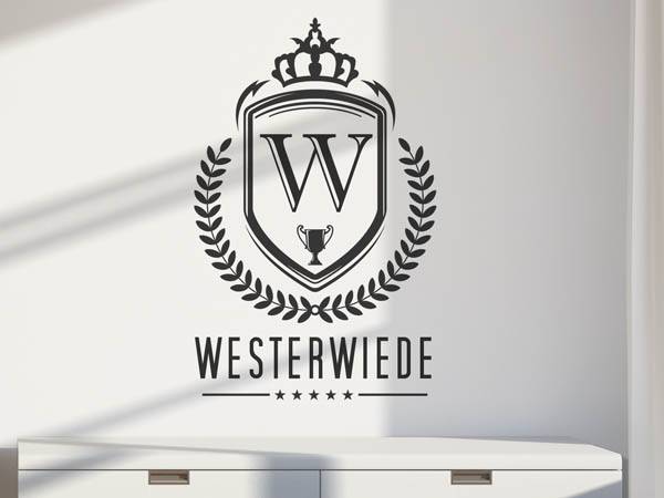 Wandtattoo Westerwiede Wappen