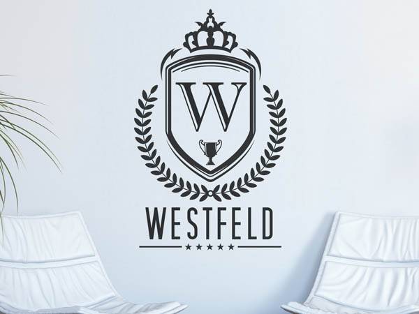 Wandtattoo Westfeld Wappen