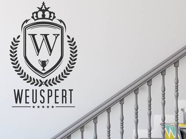 Wandtattoo Weuspert Wappen