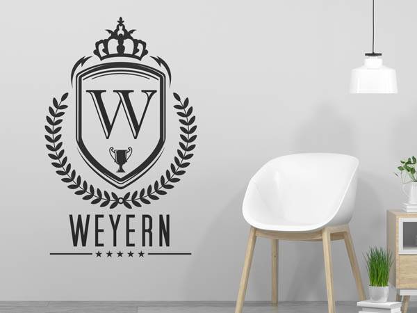 Wandtattoo Weyern Wappen