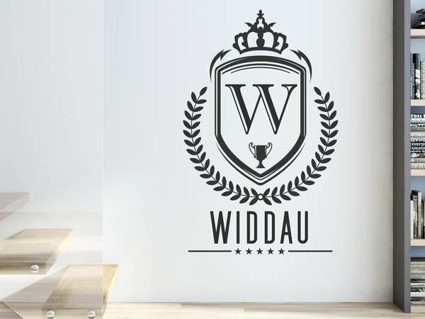 Wandtattoo Widdau Wappen