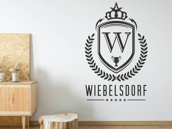 Wandtattoo Wiebelsdorf Wappen