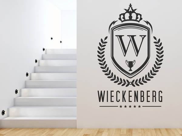 Wandtattoo Wieckenberg Wappen