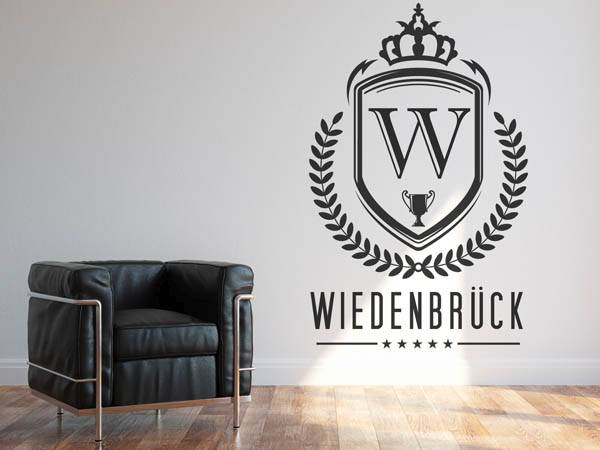 Wandtattoo Wiedenbrück Wappen