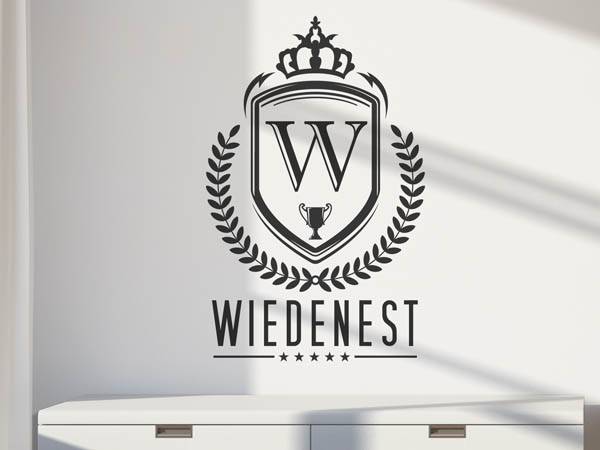 Wandtattoo Wiedenest Wappen