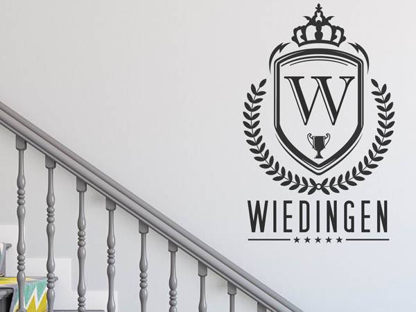 Wandtattoo Wiedingen Wappen