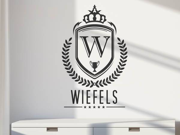Wandtattoo Wiefels Wappen