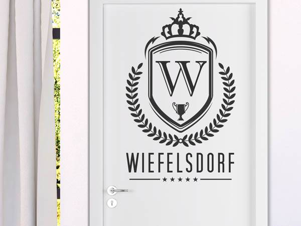 Wandtattoo Wiefelsdorf Wappen