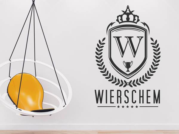 Wandtattoo Wierschem Wappen