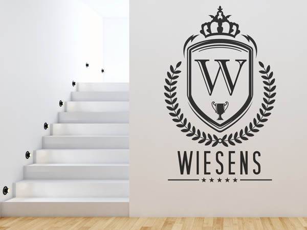 Wandtattoo Wiesens Wappen