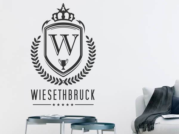 Wandtattoo Wiesethbruck Wappen