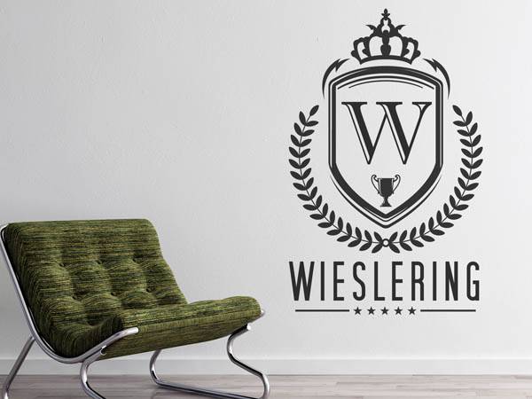 Wandtattoo Wieslering Wappen