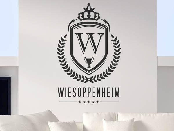 Wandtattoo Wiesoppenheim Wappen