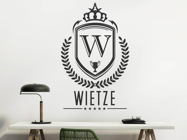Wandtattoo Wietze Wappen