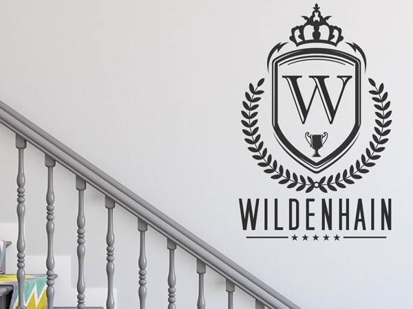 Wandtattoo Wildenhain Wappen