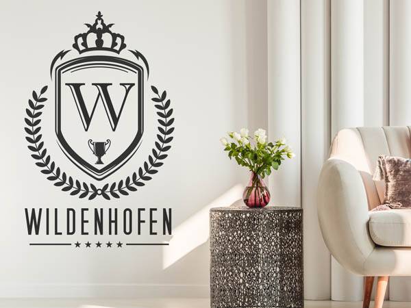 Wandtattoo Wildenhofen Wappen