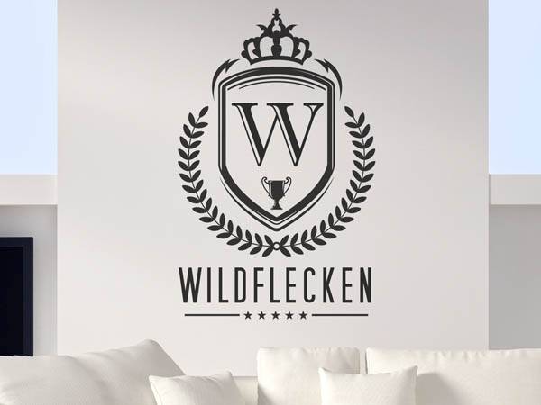 Wandtattoo Wildflecken Wappen