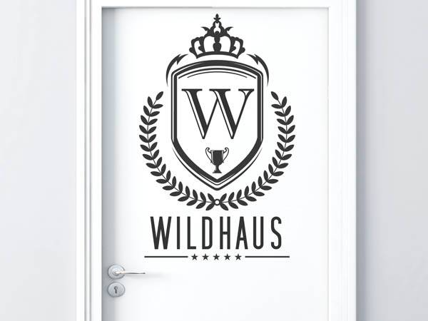 Wandtattoo Wildhaus Wappen