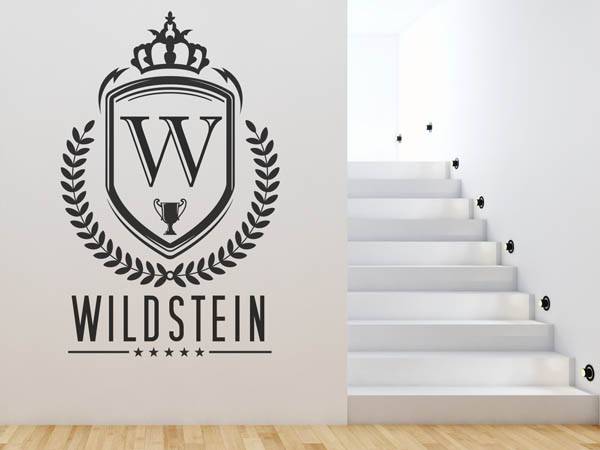 Wandtattoo Wildstein Wappen