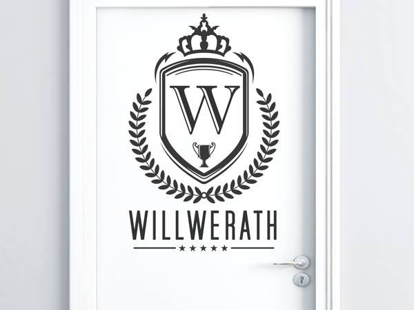 Wandtattoo Willwerath Wappen