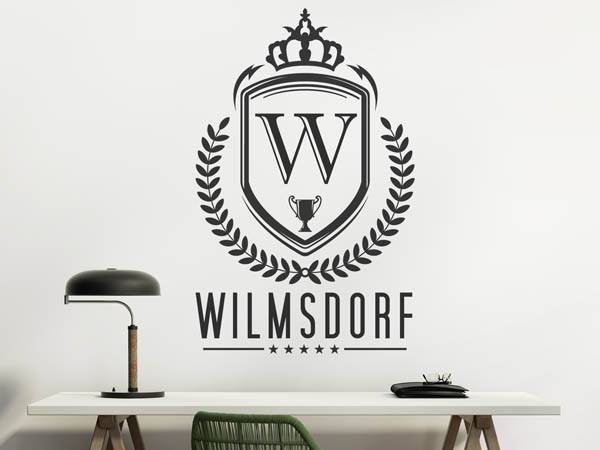 Wandtattoo Wilmsdorf Wappen