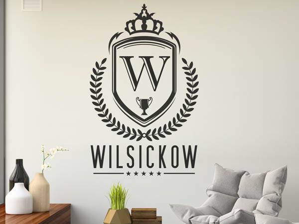 Wandtattoo Wilsickow Wappen
