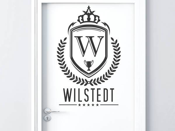 Wandtattoo Wilstedt Wappen