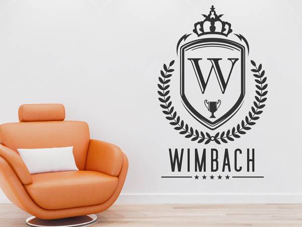 Wandtattoo Wimbach Wappen