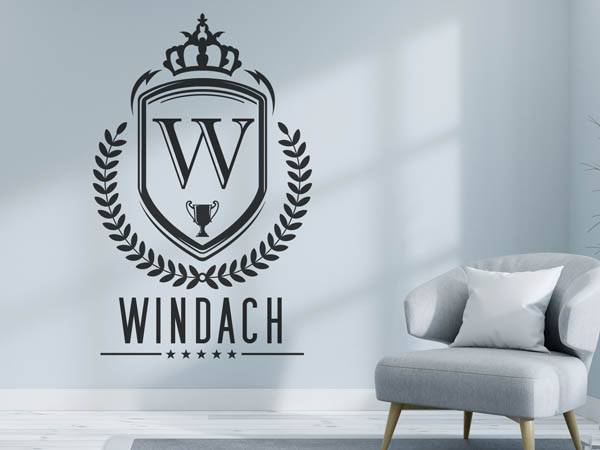 Wandtattoo Windach Wappen