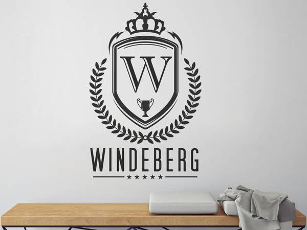 Wandtattoo Windeberg Wappen