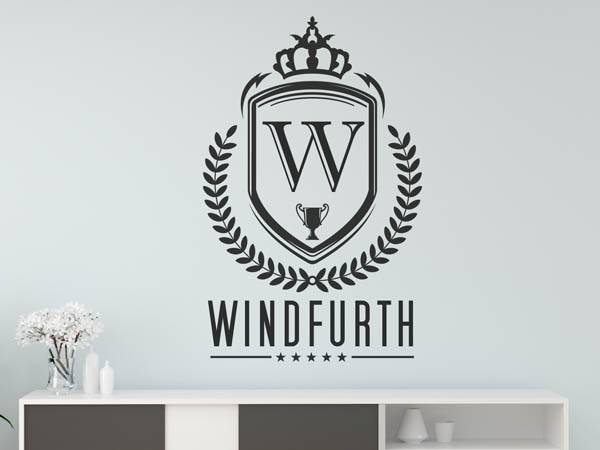 Wandtattoo Windfurth Wappen