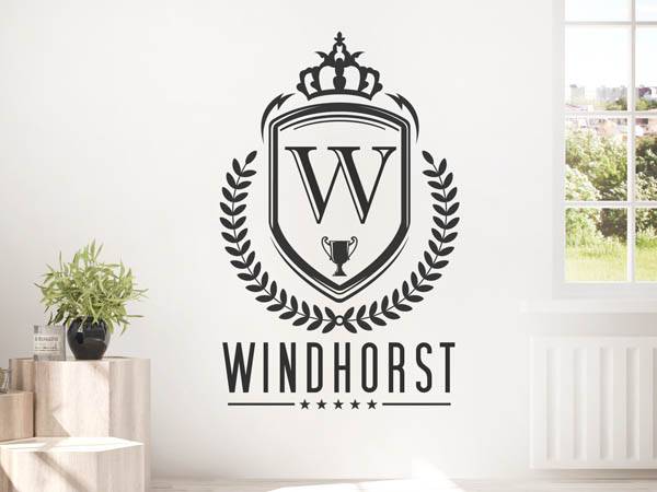 Wandtattoo Windhorst Wappen
