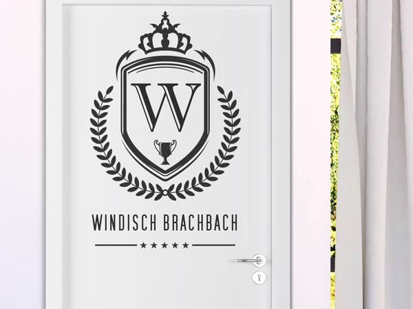 Wandtattoo Windisch Brachbach Wappen